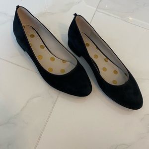 Boden black suede shoes